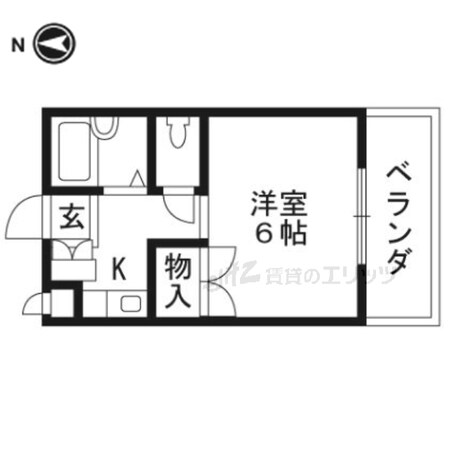 セレント茨木鮎川の物件間取画像